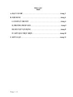 Đề tài: PHƯƠNGPHÁP GIẢI CÁC BÀI TOÁN BẰNG ĐỊNH LUẬT BẢO TOÀN CƠ NĂNG ppt