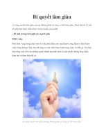 Bí quyết làm giàu ppt