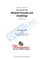 Network Security and Cryptology doc