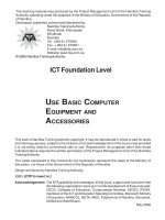 USE BASIC COMPUTER EQUIPMENT AND ACCESSORIES ppt