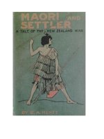 MAORI and SETTLER A STORY OF THE NEW ZEALAND WAR potx