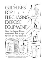 GUIDELINES FOR PURCHASING EXERCISE EQUIPMENT pot