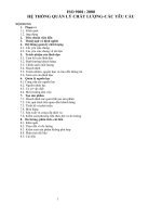 ISO 9001: 2000 HỆ THỐNG QUẢN LÝ CHẤT LƯỢNG-CÁC YÊU CẦU pdf