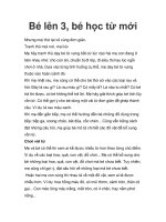 Bé lên 3, bé học từ mới pptx