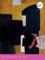 Books on Modern British Art | 2012 – 2013 pot