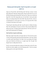 Nhượng quyền thương hiệu: Người trong muốn ra, kẻ ngoài muốn vào pdf
