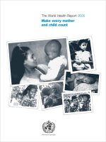 The World Health Report 2005: Make every mother and child count pot