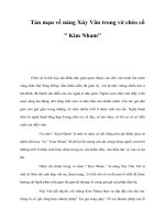 Tản mạn về nàng Xúy Vân trong vở chèo cổ 