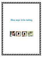 Hoa mọc trên tường pdf