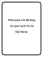 Thăm quan Lâu đài bông - kỳ quan tuyệt vời của Thổ Nhĩ Kỳ pdf