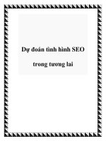 Dự đoán tình hình SEO trong tương lai doc