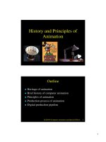 History and Principles of Animation ppt