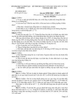 Đề thi học sinh giỏi trung học phổ thông tỉnh Lâm Đồng năm 2011 môn sinh pdf