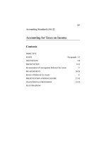 Accounting Standard (AS) 22: Accounting for Taxes on Income pdf