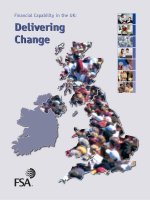 Financial Capability in the UK: Delivering Change docx