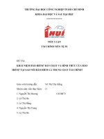 TIỂU LUẬN TÀI CHÍNH TIỀN TỆ P2 - Đề tài: 