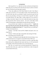 Nghiên cứu một số loại biến tần gián tiếp tiêu biểu điều khiển động cơ không đồng bộ sử dụng trong RTG (QC) tại Xí nghiệp xếp dỡ Chùa Vẽ