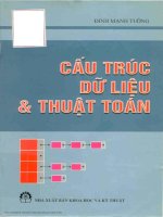 cấu trúc dữ liệu và thuật toán