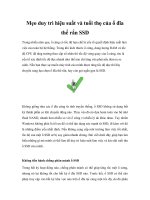Mẹo duy trì hiệu suất và tuổi thọ của ổ đĩa thể rắn SSD docx