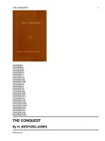 THE CONQUEST By H. BEDFORD-JONES pdf