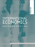International Economics, Sixth Edition doc