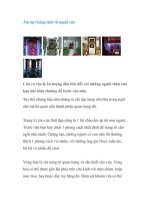 Ấm áp Giáng sinh từ ngoài cửa pptx