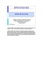 INDOOR AIR POLLUTION - Children''''s Health and the Environment potx