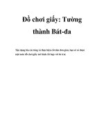 Đồ chơi giấy: Tường thành Bát-đa doc