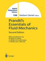 Prandtl's essentials of fluid mechanics   herbert oertel