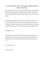 Các kỹ năng tiếp thị hiệu quả (9): Hai phương pháp chính thức để phân tích thị hiếu của khách hàng doc