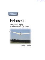 Release It!: Design and Deploy Production-Ready Software pot