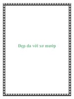 Đẹp da với xơ mướp pdf