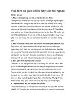 Học lỏm cô giáo chiêu hay uốn trẻ ngoan potx