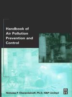 HANDBOOK OF AIR POLLUTION PREVENTION AND CONTROL pdf