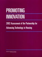 PROMOTING INNOVATION 2002 Assessment of the Partnership for Advancing Technology in Housing pdf