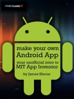 Make Your Own Android App: Your Unofficial Intro To MIT App Inventor