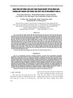 HÌNH THỨC HỢP ĐỒNG SẢN XUẤT GIỮA DOANH NGHIỆP VỚI HỘ NÔNG DÂN TRƯỜNG HỢP NGHIÊN CỨU TRONG SẢN XUẤT CHÈ VÀ MÍA ĐƯỜNG Ở SƠN LA pot