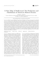 A New Map of Hollywood: The Production and Distribution of American Motion Pictures pot