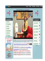 .Cách xem truyền hình HD miễn phí trên Internet docx