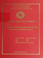 một số giải pháp nâng cao hiệu quả sản xuất kinh doanh các doanh nghiệp dệt may việt nam