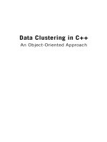 Guojun gan   data clustering in c++