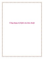 Công dụng trị bệnh của dưa chuột. pot