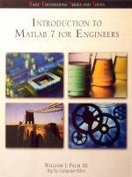 Introduction to matlab 7 for engineers