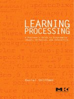 Learning Processing - A Beginner’s Guide to Programming Images, Animation, and Interaction doc