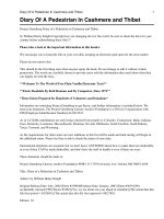 Diary of a Pedestrian in Cashmere and Thibet pdf