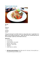 Salad risotto hải sản doc