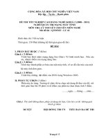 đáp án + đề thi lí thuyết tốt nghiệp khóa 2 - quản trị mạng máy tính - mã đề thi qtmmt - lt  (42)