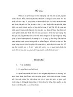 Đề tài: Phân tích vai trò của cơ quan hành chính nhà nước đối với việc đảm bảo pháp chế trong quản lí hành chính nhà nước pptx