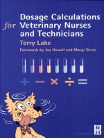 Dosage Calculations for Veterinary Nurses and Technicians pot