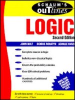 schaum's outline of logic - john nolt,dennis rohatyn,achille varzi